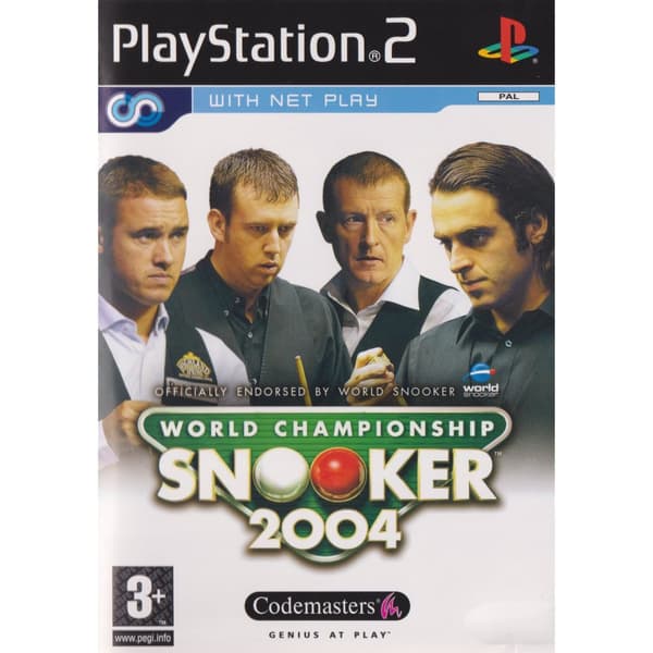 World Championship Snooker 2004 Playstation 2 PS2 (Brugt)