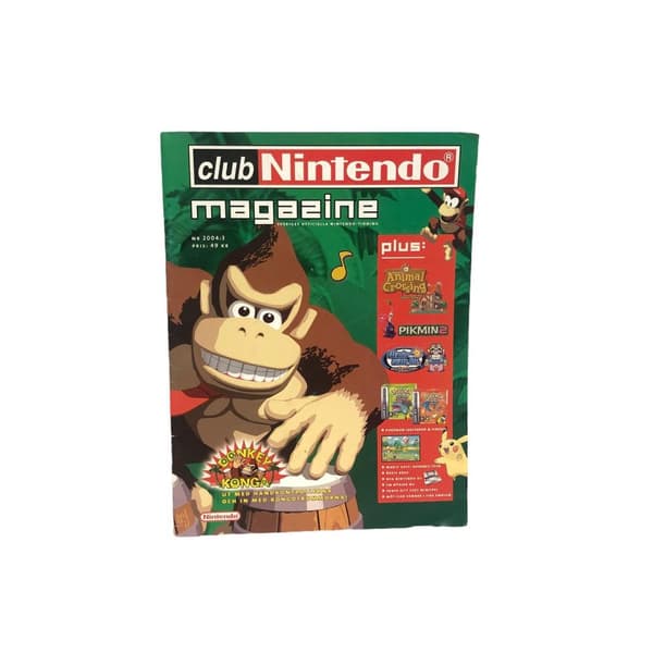 Club Nintendo Nr 3 2004 Donkey Konga Pikmin 2 Pokemon Leafgreen Fire red