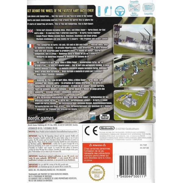 Kart Racer Nintendo Wii (Brukt)