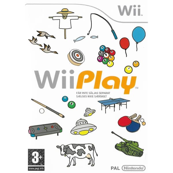 Wii Play Nintendo Wii Nordic (Brukt)