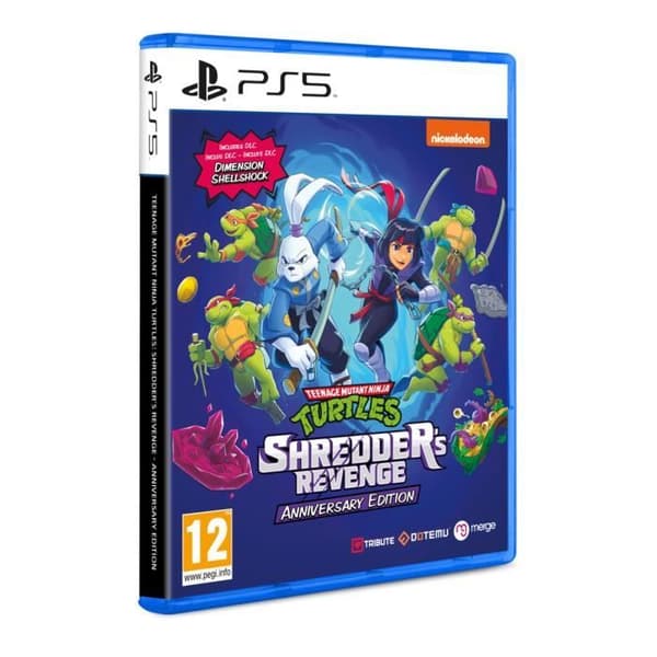 Spel PS5 - Teenage Mutant Ninja Turtles - Shredders Revenge Anniversary - Action - 7+ - Blu-Ray