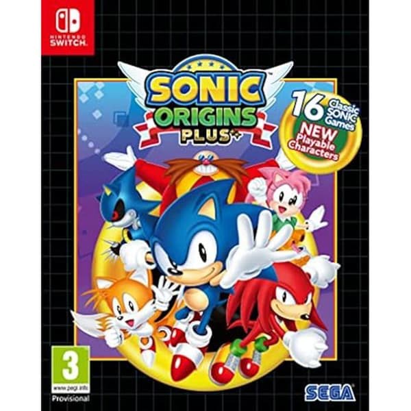 Videospel - Sonic - Sonic Origins Plus - Premium Edition - Nintendo Switch - 16 klassiska titlar