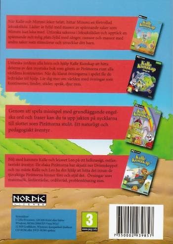 Kalle Kunskap Samling (4 spel) SEPC (PC)