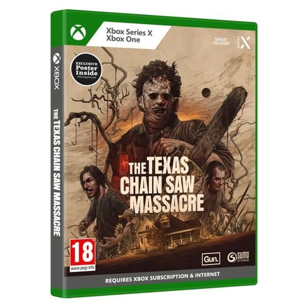 Videospel - Nighthawk Interactive - The Texas Chain Saw Massacre - Xbox Series X - Multiplayer 3v4 - PEGI 18+