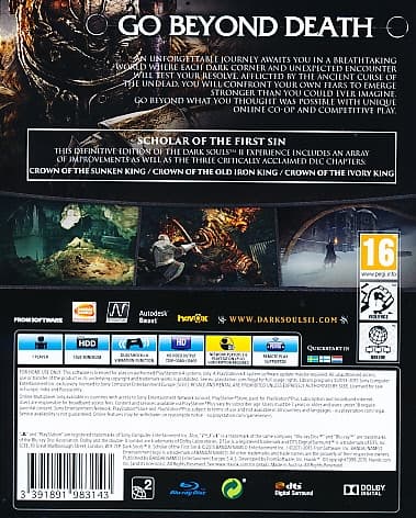 NY! Dark Souls II Scholar of First sin (EUR PS4)
