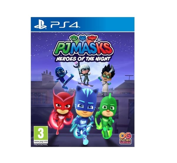 NY! PJ Masks Heroes of The Night (EUR  Nytt Inplastat  Ps4) Pyjamashjältarna