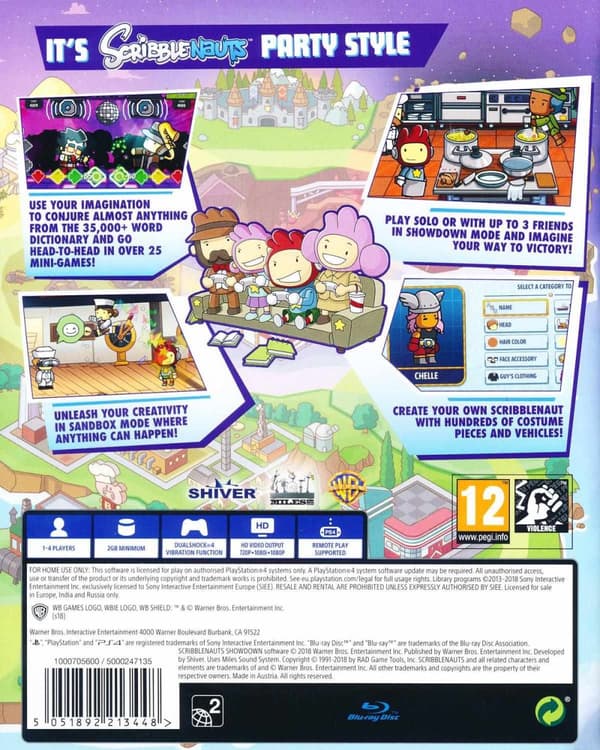 NY! Scribblenauts Showdown (EUR PS4)