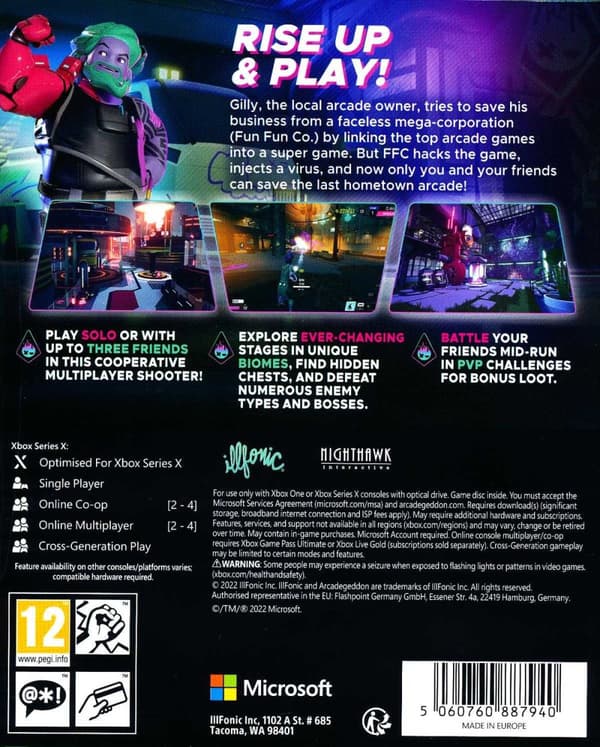 NY! Arcadegeddon (EUR / XboxONE)