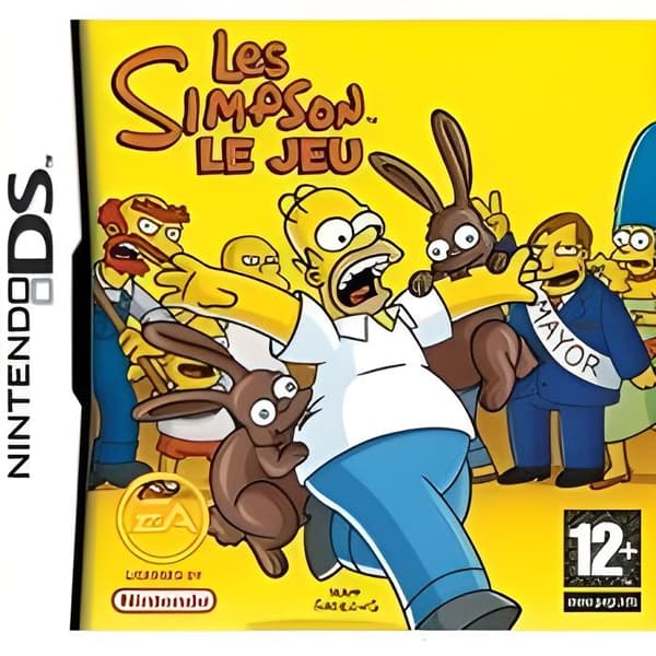THE SIMPSONS The Game / NDS KONSOLSPEL- USED