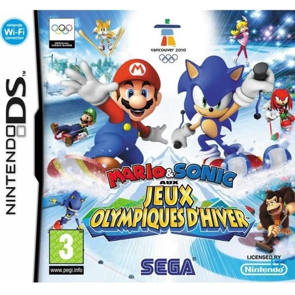 MARIO &amp; SONIC PÅ WINTER J.O / DS Game- USED