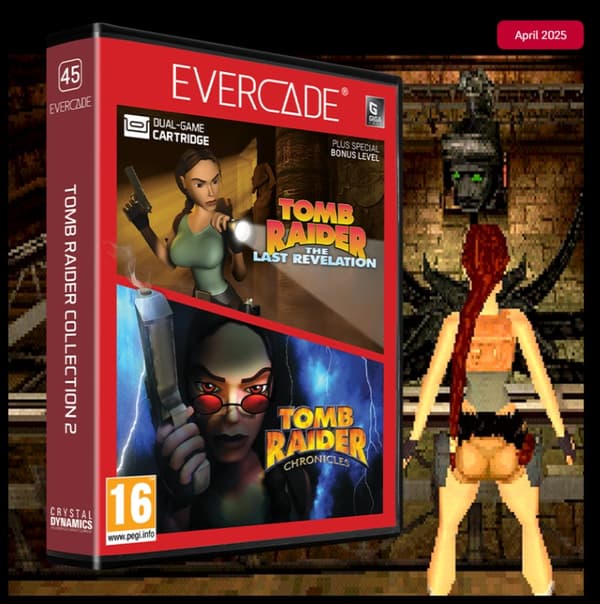 Blaze Evercade Tomb Raider Collection 2 - Evercade