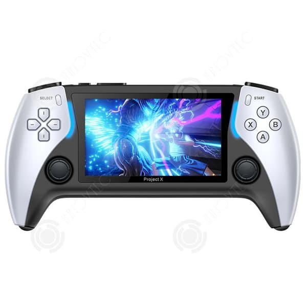 INN 32G Dual Joystick-spelmaskin Inbyggd 5000 Retro-spel 4,3-tums högupplöst IPS storskärm 2500mAh spelkonsol