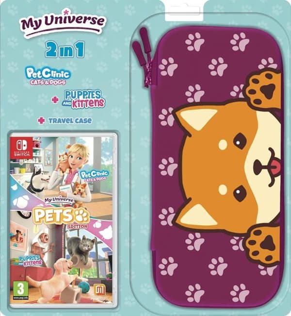 My Universe Pet Clinic Cats & Dogs - Pets Edition + Väska /Nintendo Switch