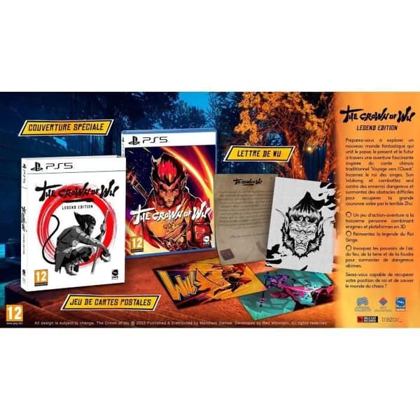 THE CROWN OF WU - LEGEND EDITION - PS5-spel