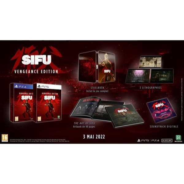 SIFU Revenge Edition PS4-spel