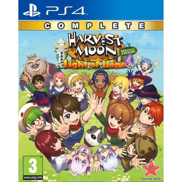 Harvest Moon Light of Hope Komplett Special Edition PS4-spel