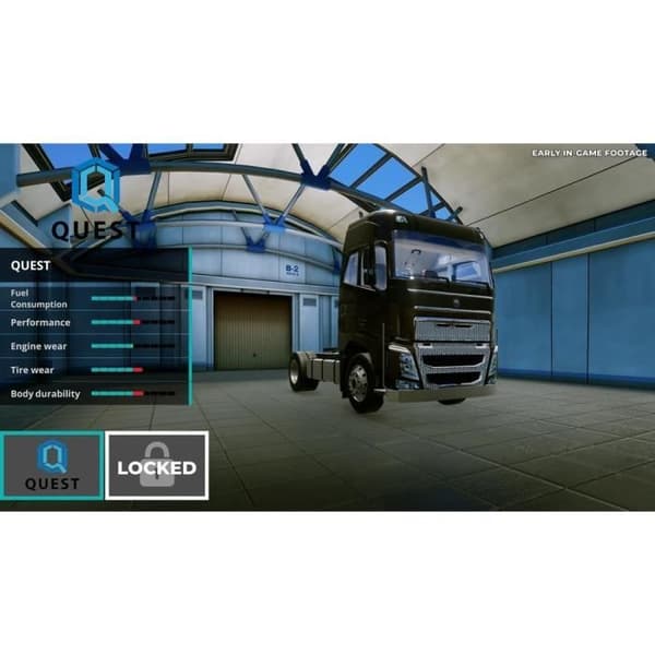 Lastbilsförare PS4-spel