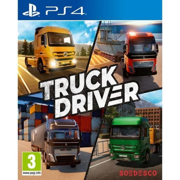 Lastbilsförare PS4-spel