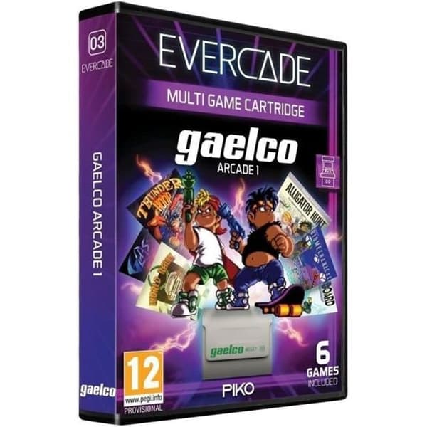 Evercade Gaelco Arcade Collection 1 - Patron Evercade Arcade N°3