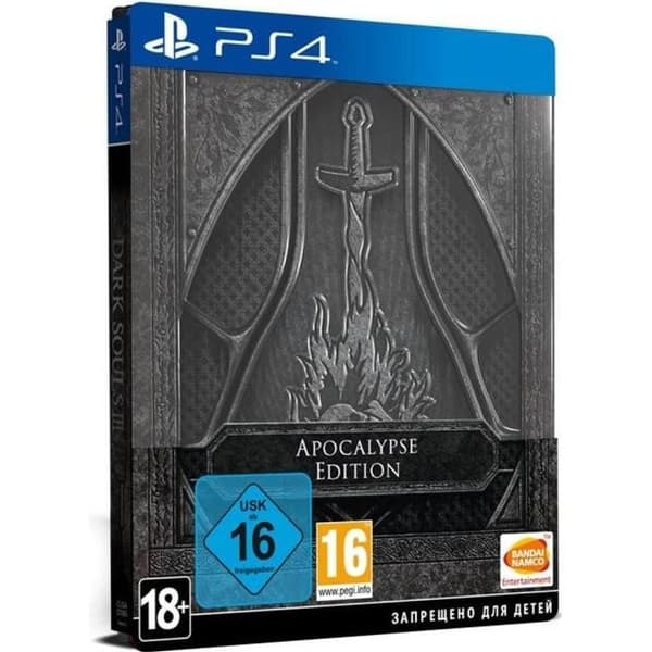 Dark Souls III Apocalypse Edition PS4-spel- USED