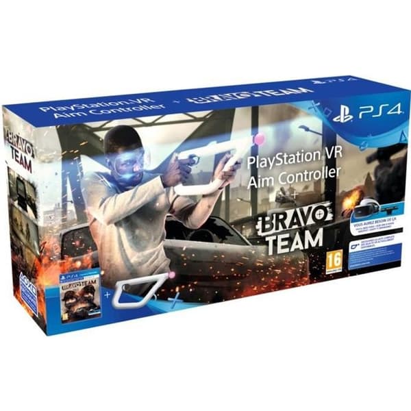 Bravo Team PSVR Game + AIM Controller (Aim Controller för PlayStation VR)- USED