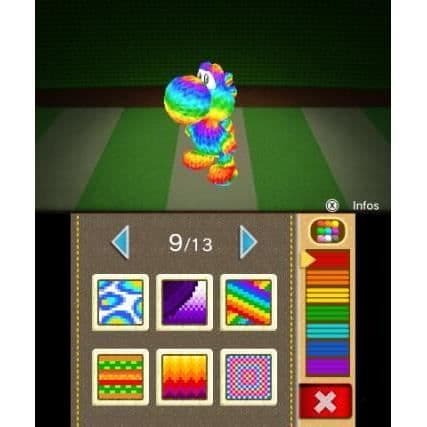 Poochy &amp; Yoshi's Woolly World 3DS-spel