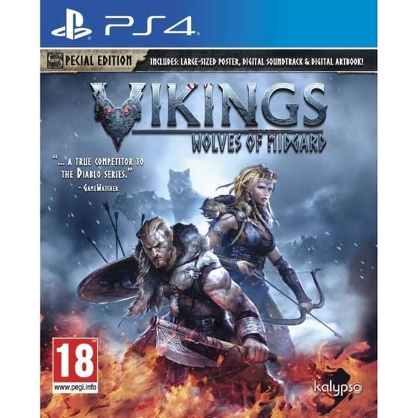 Vikings Wolves of Midgard PS4-spel