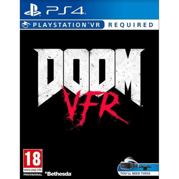 DOOM VFR PS4-spel (PSVR krävs)