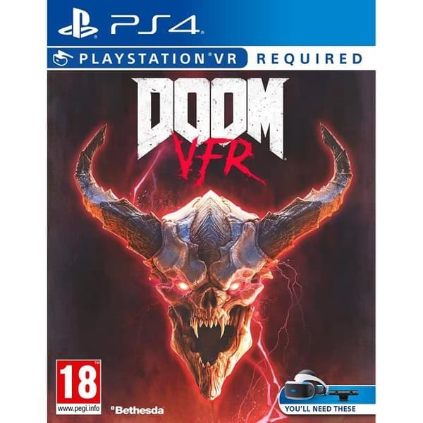 DOOM VFR PS4-spel (PSVR krävs)