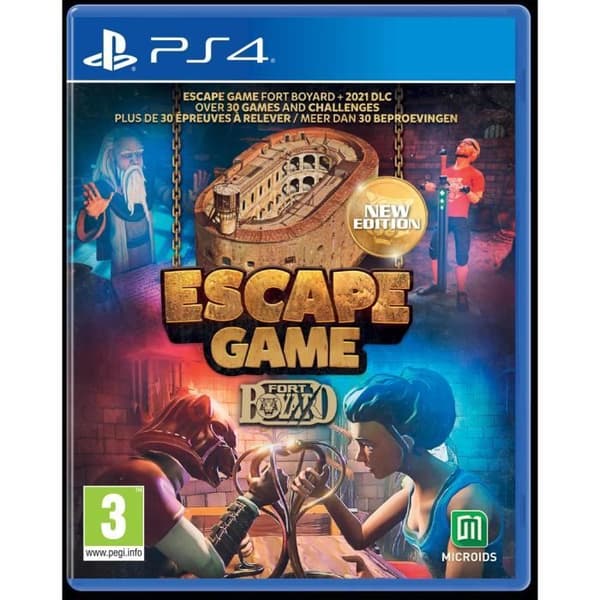 Äventyrsspel - Sony - ESCAPE GAME: FORT BOYARD - 1 till 4 spelare - Blu-Ray - Standard