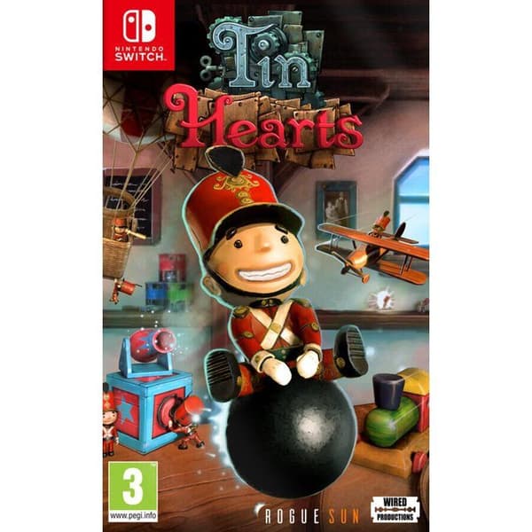 Äventyrsspel Tin Hearts - Nintendo Switch - Boxed - 7+