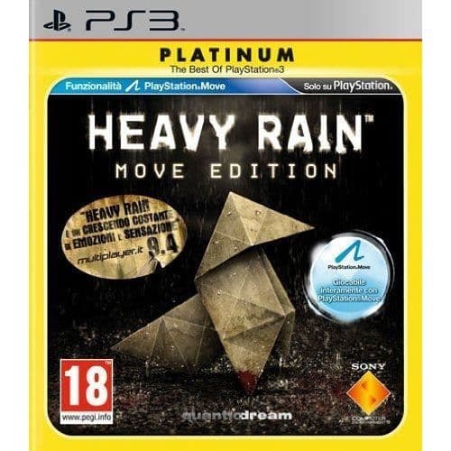 GIOCO PS3 HEAVY RAIN MOVE PLATINUM EDITION PLAYSTATON 3