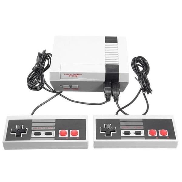 4 Key Retro Game Console Inbyggd 620 klassiska spel för NES EU Y00976