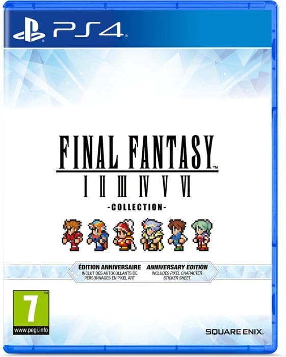 Final Fantasy I till VI - PS4-spel - Jubileumsutgåvan