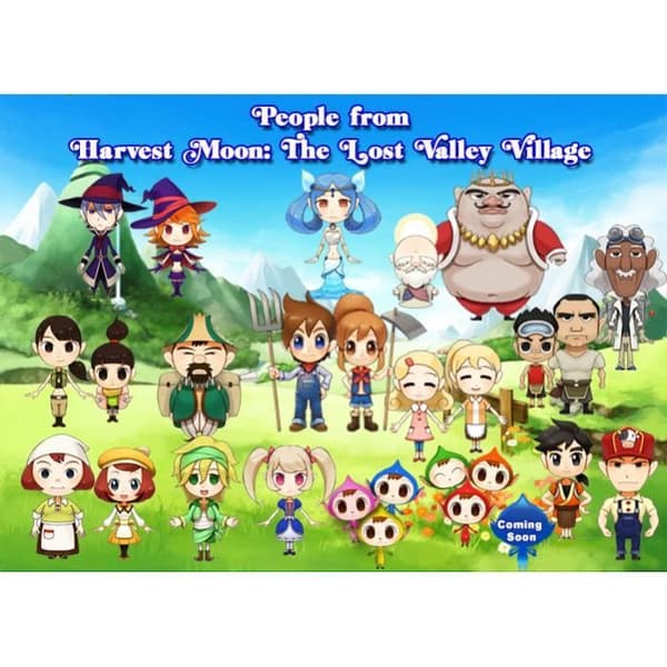 Harvest Moon: The Lost Valley (3DS) - Engelsk import