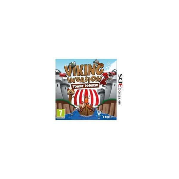 Viking Invasion 2 - Tower Defense - 3DS - Renoverad - Bra skick
