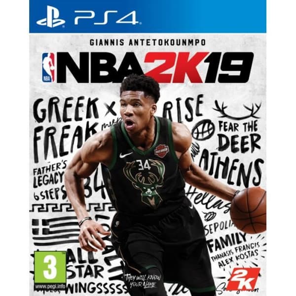Ta 2 NBA 2K19 PS4-spel