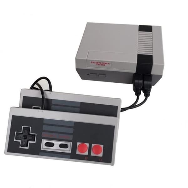 Klassiska familjespelkonsoler Video-TV-system Mini handhållen spelkonsol för NES-spelspelare Inbyggda 620 spel
