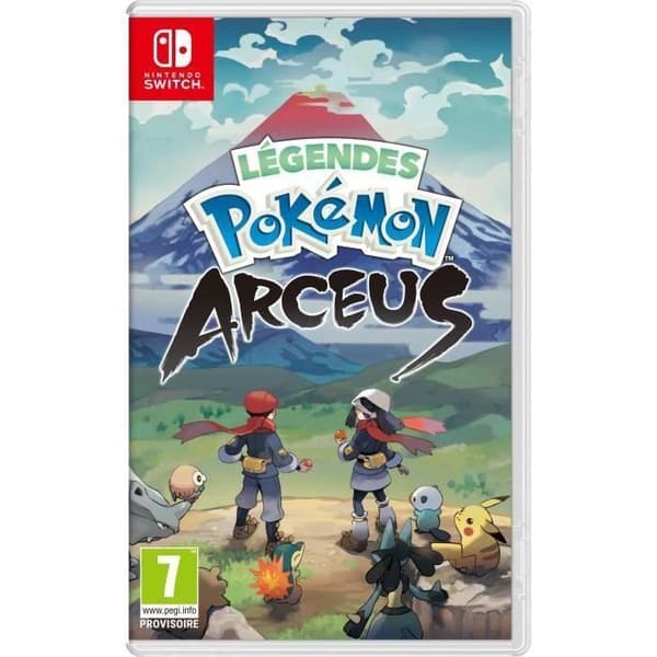 Pack konsol Nintendo Switch + Legends Pokemon Arceus + Nintendo Eshop-kort 3 månader
