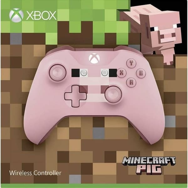 Spelkontroll - Microsoft - Minecraft Gris - Xbox One - PC - Rosa