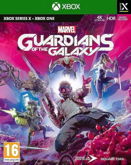 Xbox-serien x Square enix-spel - SQEA63.UK.25ST - Marvels Guardians of the Galaxy XBO