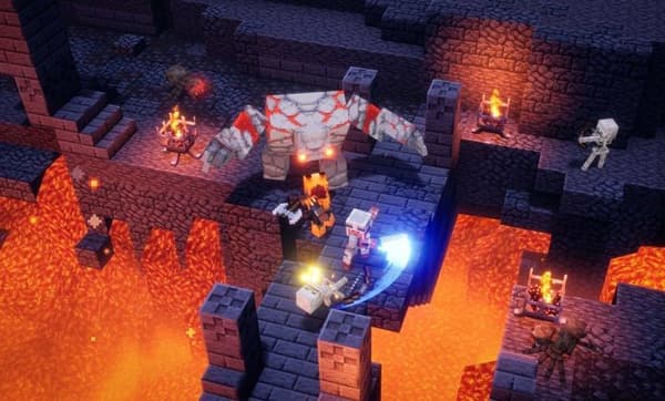PlayStation 4-spel Microsoft Minecraft Dungeons - Ultimate Edition (Playstation 4)