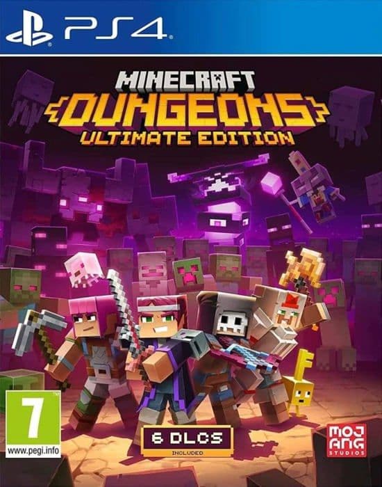 PlayStation 4-spel Microsoft Minecraft Dungeons - Ultimate Edition (Playstation 4)