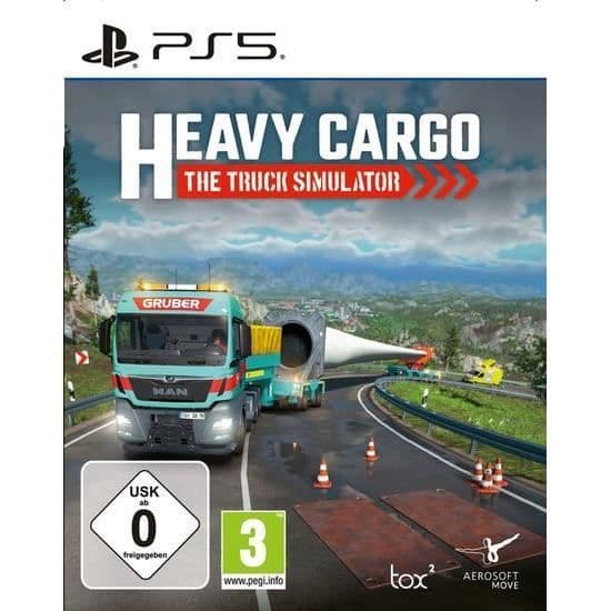 Videospel - Heavy Cargo - The Truck Simulator - PS5 - Simulation - 7+ - Blu-Ray