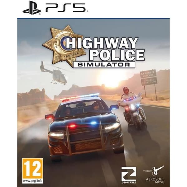 TV-spel - Aerosoft - Highway Police Simulator - Action - PS5 - Öppen värld