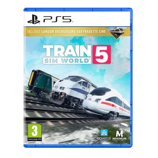 TV-spel - Maximal underhållning - Train Sim World 5 - PS5 - Simulering - PEGI 3+