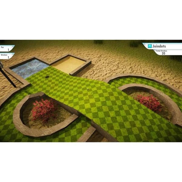 Spel - Nintendo - 3D Minigolf - Ladda ner - Sport - 54 hål