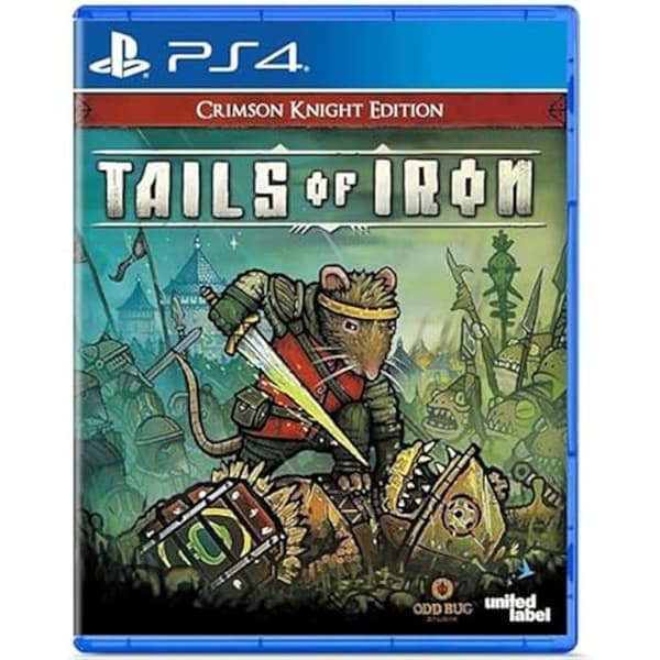 Rollspel - Tails of Iron - PlayStation 4 - Crimson Knight Edition - 3 Rustningar, 3 Vapen, 3 Sköldar