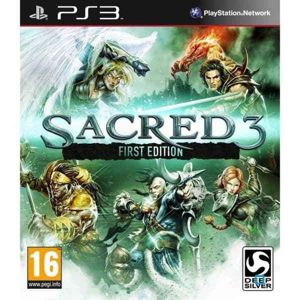 Sacred 3 - First Edition - Playstation 3 - Onlineläge - Produktsupport - PS3-plattform