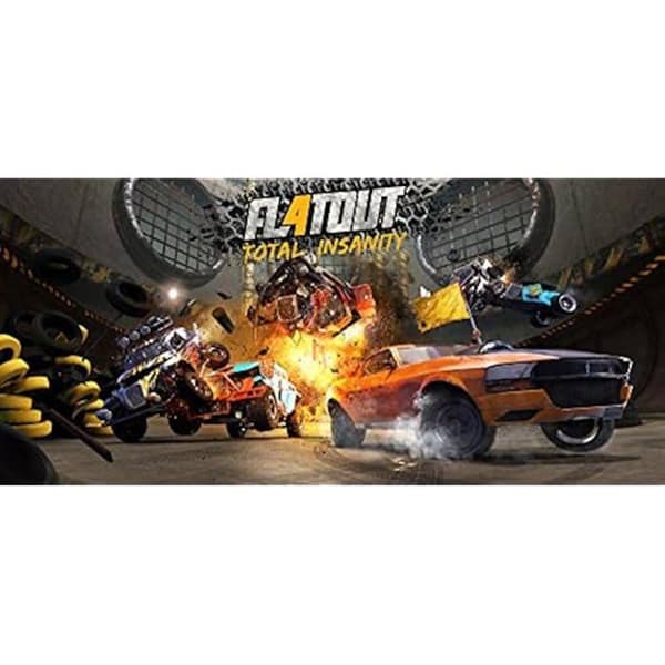 Racingspel - Big Ben Flatout 4 - Total Insanity - 27 bilar - 20 lopp - Multiplayer